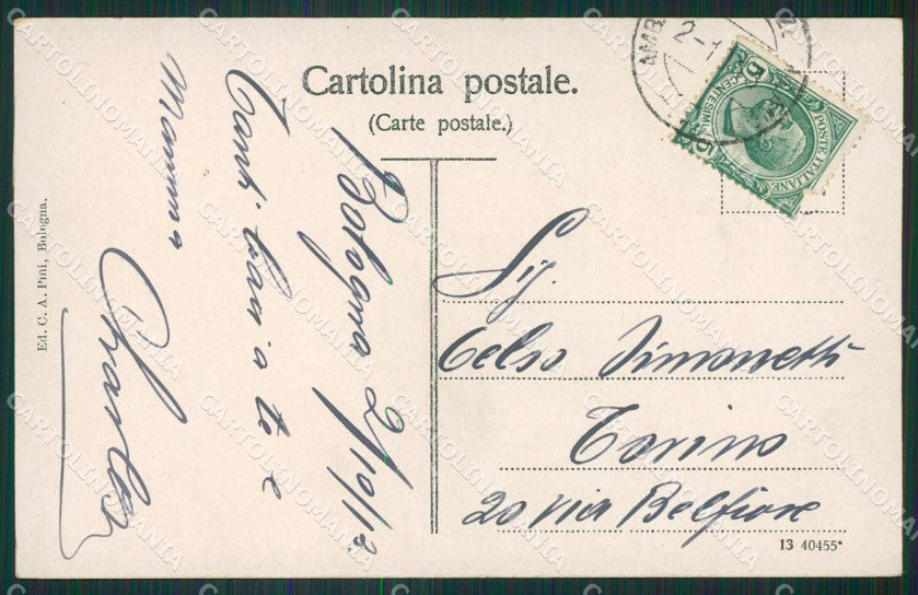 Bologna Città cartolina KVM0087 – retro