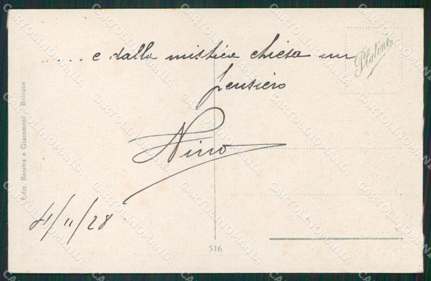 Bologna Città cartolina KVM0104 – retro
