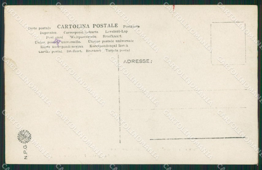 Bologna Città Savoia Funerali Carducci NPG Foto cartolina KVM0120 – retro