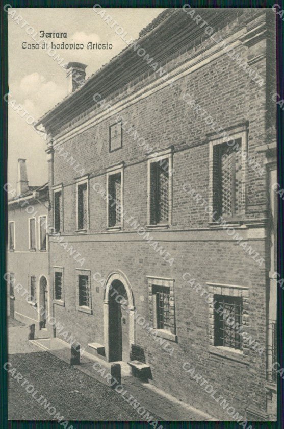 Ferrara Città Casa Lodovico Ariosto cartolina KVM0126 – fronte