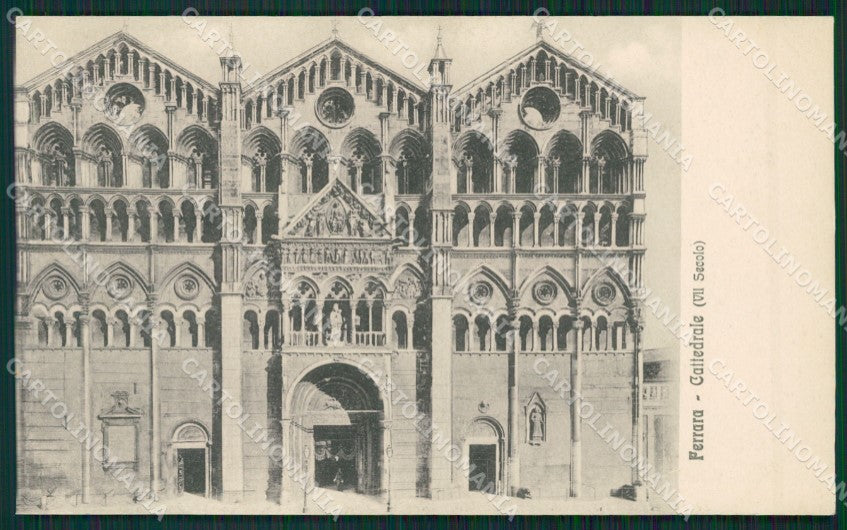 Ferrara Città RIFILATA cartolina KVM0134 – fronte