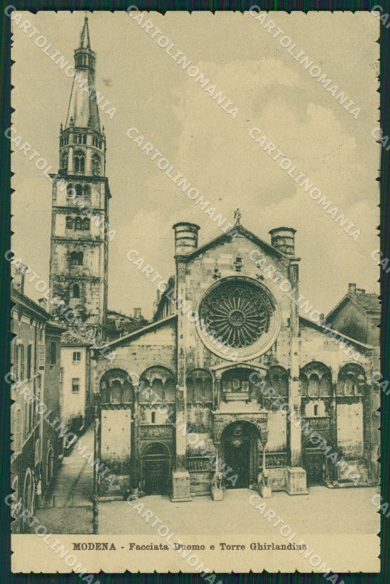 Modena Città ANGOLO SCOLLATO cartolina KVM0145 – fronte