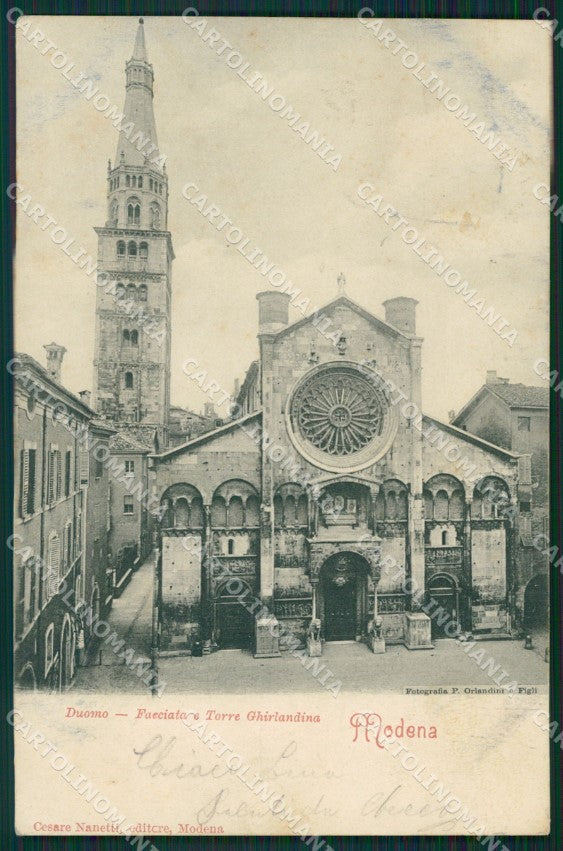 Modena Città cartolina KVM0168 – fronte