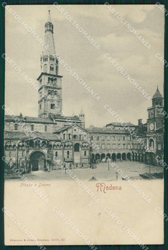Modena Città PIEGATA cartolina KVM0169 – fronte
