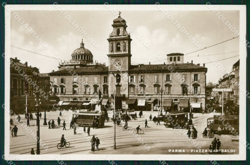 Parma Città Tram Foto cartolina KVM0201 – fronte