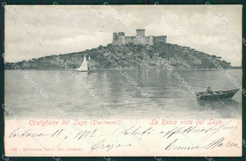 Perugia Castiglione del Lago Alterocca 821 MACCHIA cartolina KVM0216 – fronte