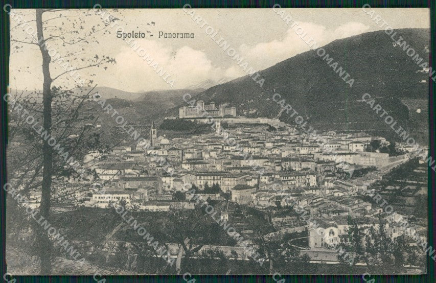 Perugia Spoleto cartolina KVM0217 – fronte