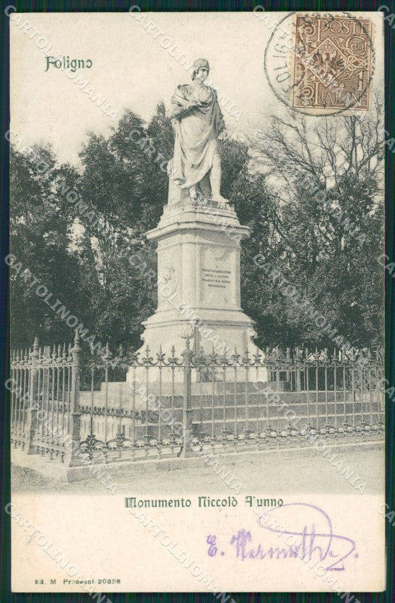 Perugia Foligno cartolina KVM0219 – fronte