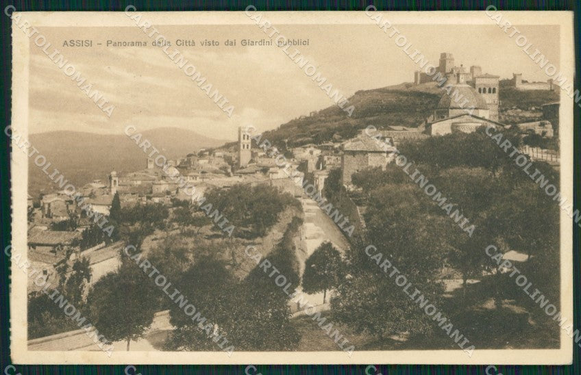 Perugia Assisi cartolina KVM0222 – fronte