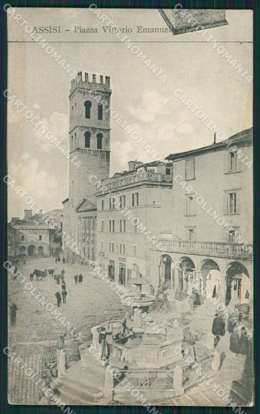Perugia Assisi MACCHIA cartolina KVM0224 – fronte