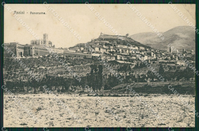 Perugia Assisi PIEGA cartolina KVM0228 – fronte