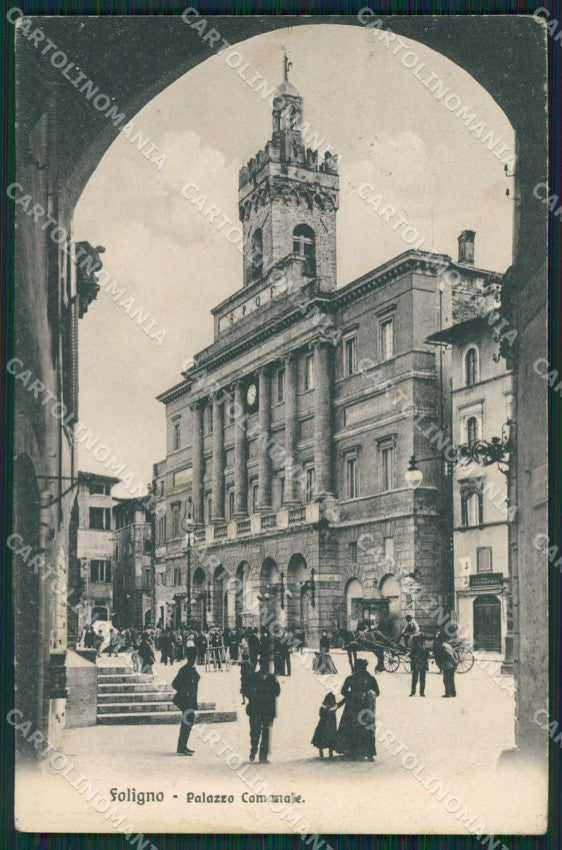 Perugia Foligno cartolina KVM0232 – fronte
