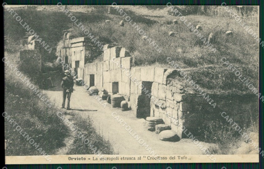 Terni Orvieto MACCHIA cartolina KVM0238 – fronte