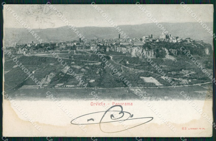 Terni Orvieto Alterocca 63 MACCHIA cartolina KVM0240 – fronte