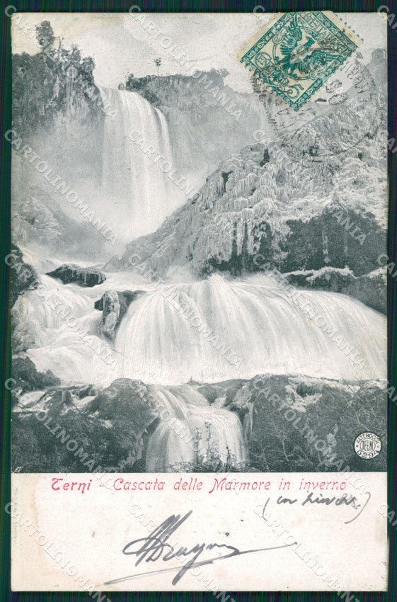 Terni Cascata Marmore Alterocca 5294 cartolina KVM0247 – fronte