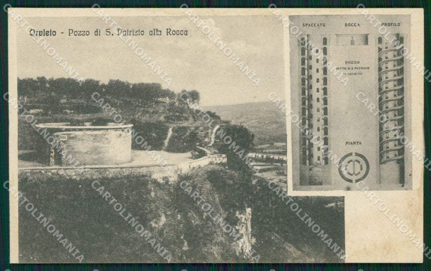 Terni Orvieto RIFILATA cartolina KVM0250 – fronte