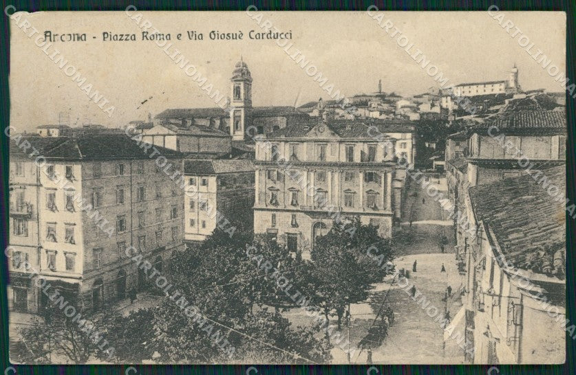 Ancona Città ABRASA cartolina KVM0260 – fronte