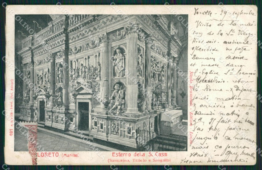 Ancona Loreto Alterocca 481 MACCHIA cartolina KVM0275 – fronte
