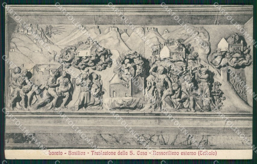 Ancona Loreto cartolina KVM0276 – fronte
