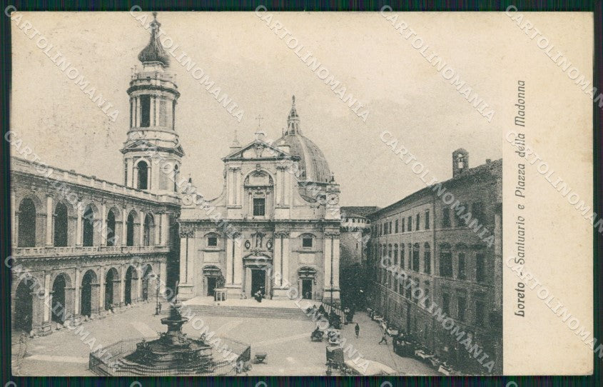 Ancona Loreto cartolina KVM0279 – fronte