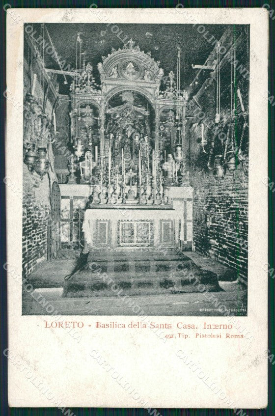 Ancona Loreto cartolina KVM0283 – fronte
