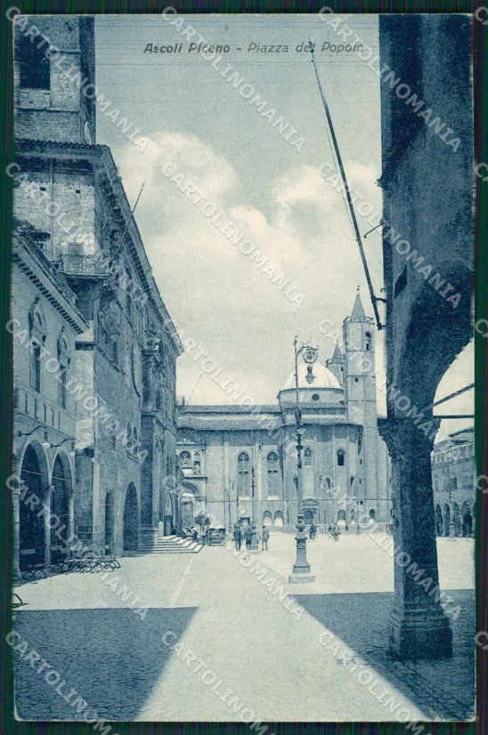 Ascoli Piceno Città RIFILATA cartolina KVM0299 – fronte