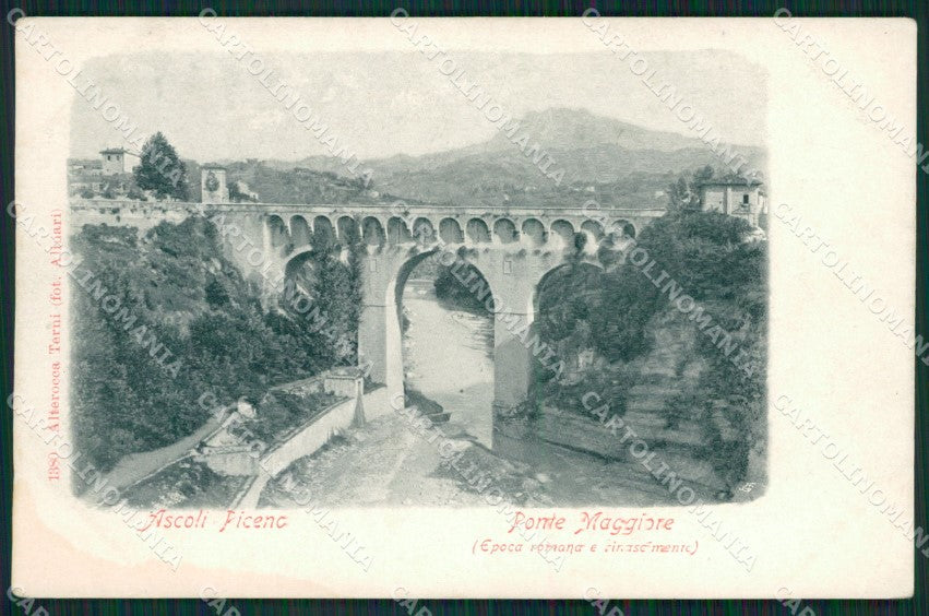 Ascoli Piceno Città Alterocca 1380 cartolina KVM0302 – fronte