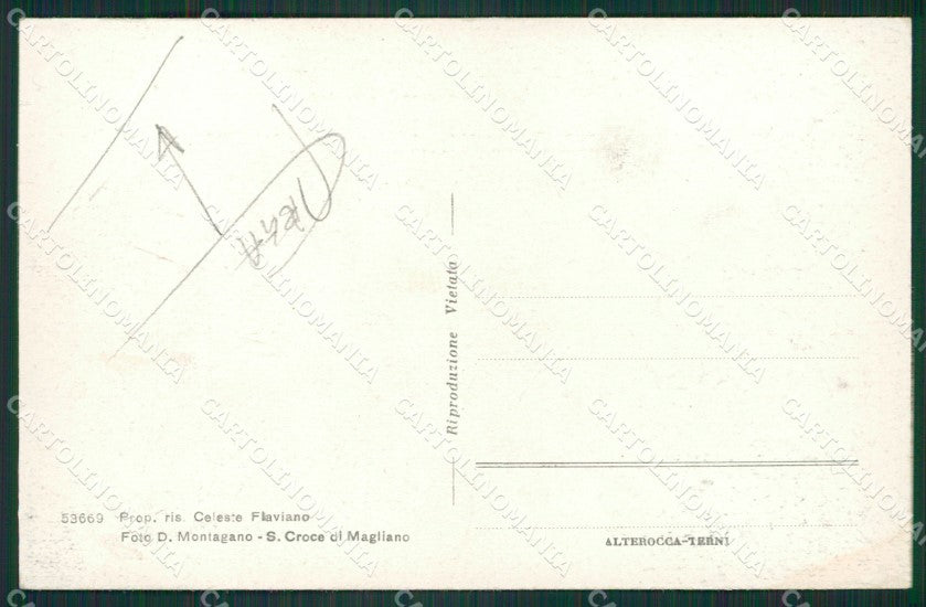 Campobasso Santa Croce di Magliano PIEGA cartolina KVM0308 – retro