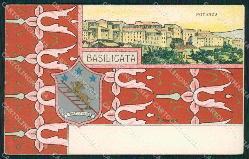 Potenza Città Furlanetto cartolina KVM0313 – fronte