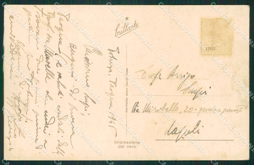 Potenza Città Foto cartolina KVM0318 – retro