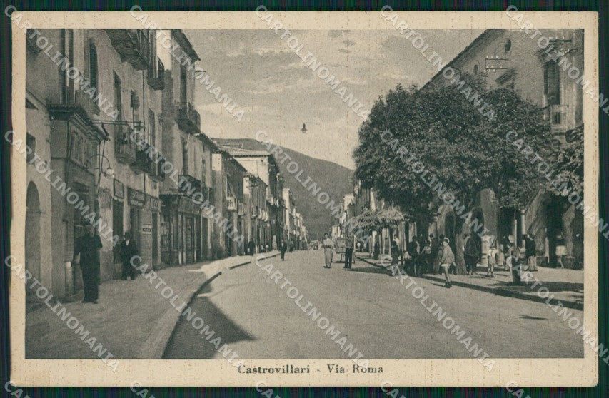 Cosenza Castrovillari PIEGHINE cartolina KVM0356 – fronte