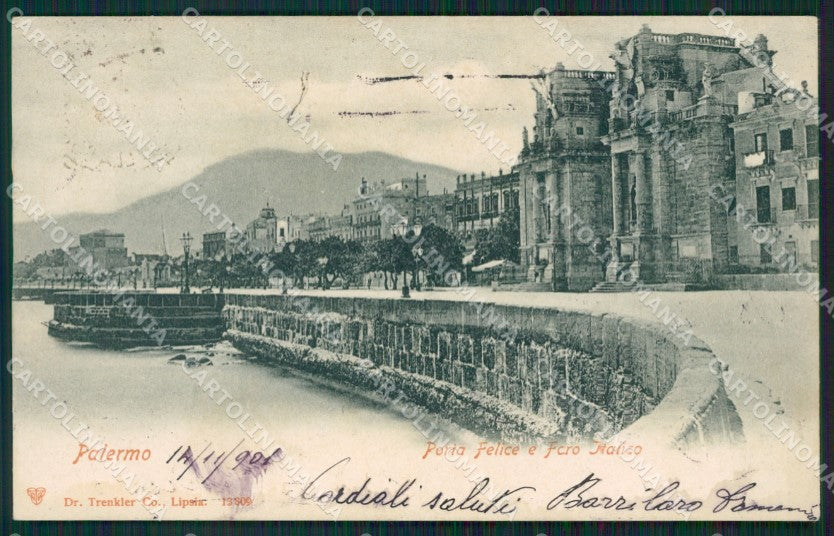 Palermo Città cartolina KVM0361 – fronte
