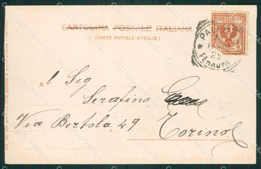 Palermo Città Teatro cartolina KVM0362 – retro