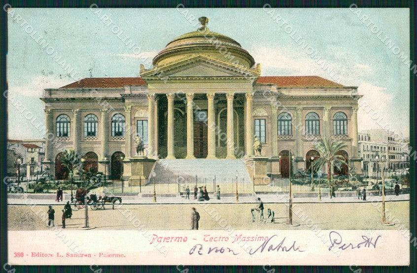 Palermo Città cartolina KVM0363 – fronte