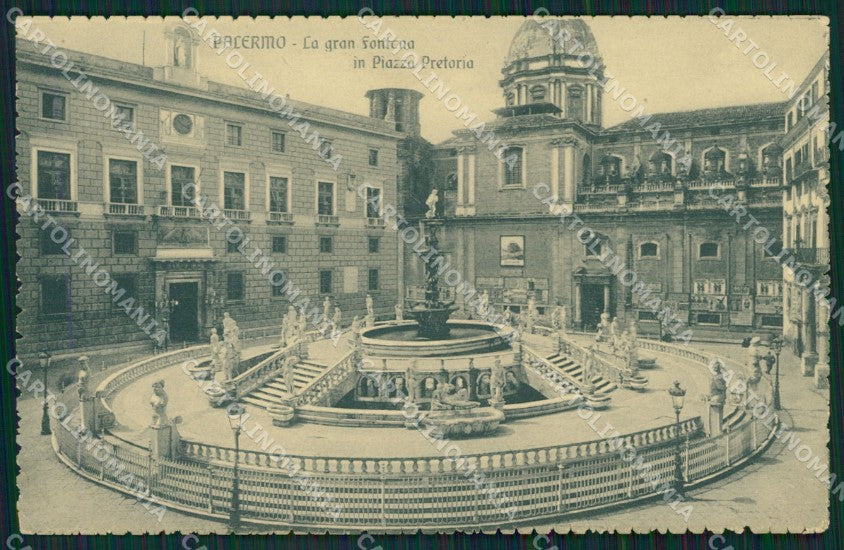 Palermo Città cartolina KVM0365 – fronte