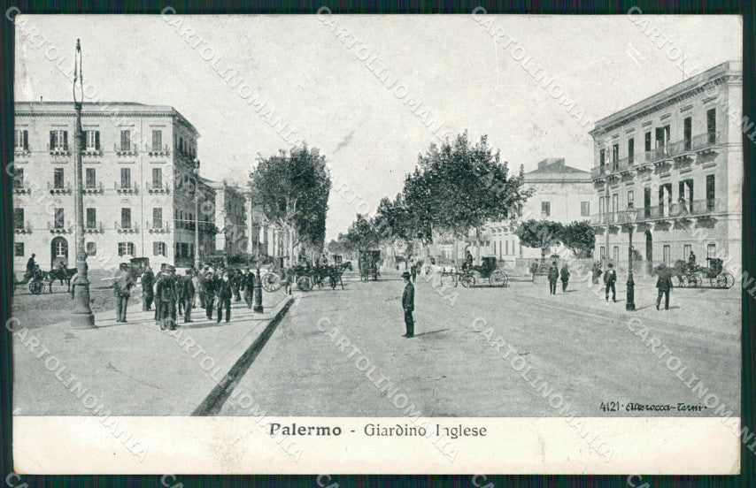 Palermo Città Alterocca 4121 cartolina KVM0366 – fronte
