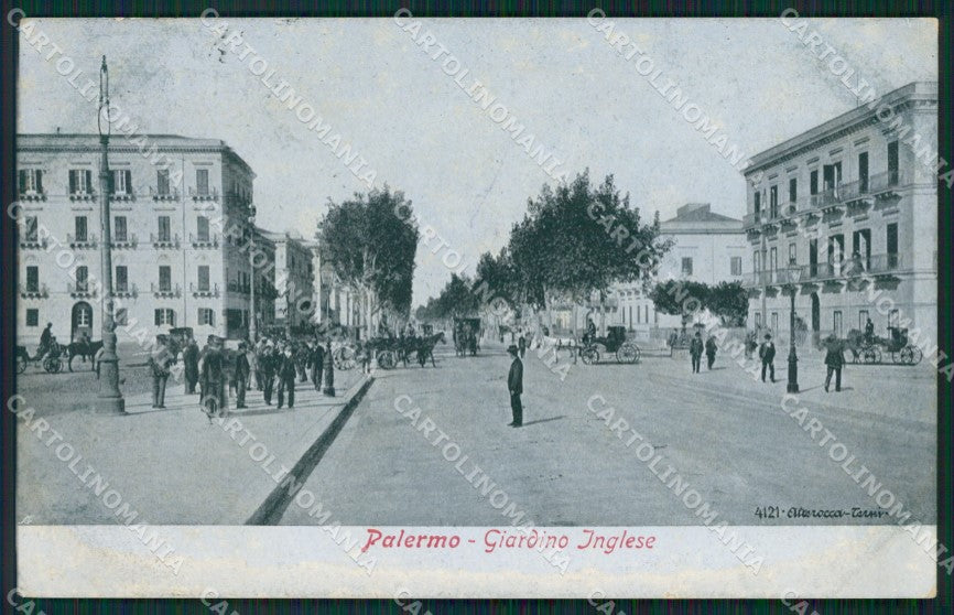 Palermo Città Alterocca 4121 MACCHIA cartolina KVM0367 – fronte