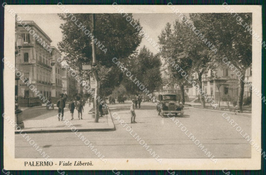 Palermo Città ABRASA cartolina KVM0372 – fronte