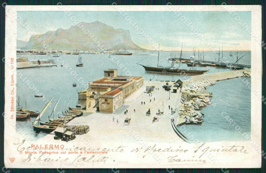Palermo Città cartolina KVM0373 – fronte