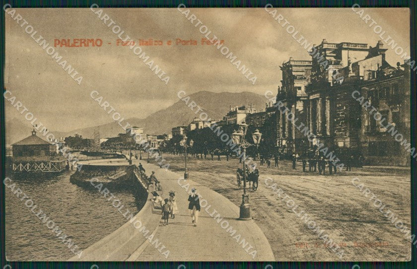 Palermo Città cartolina KVM0375 – fronte