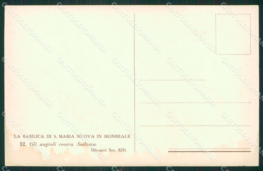 Palermo Monreale cartolina KVM0391 – retro