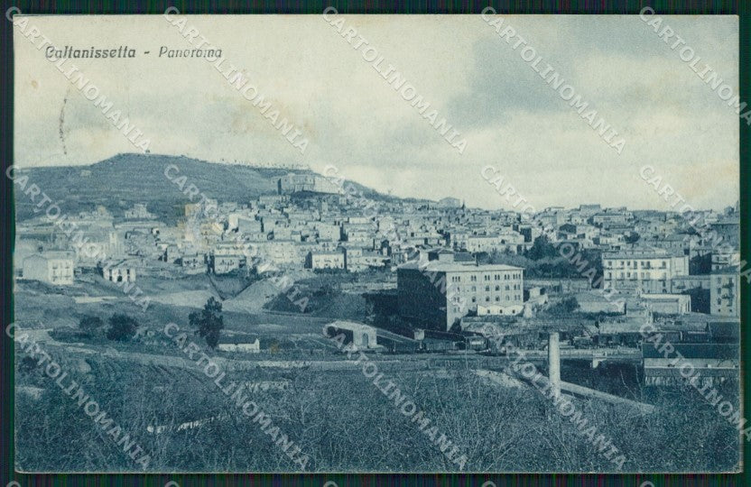 Caltanissetta Città ABRASA cartolina KVM0403 – fronte