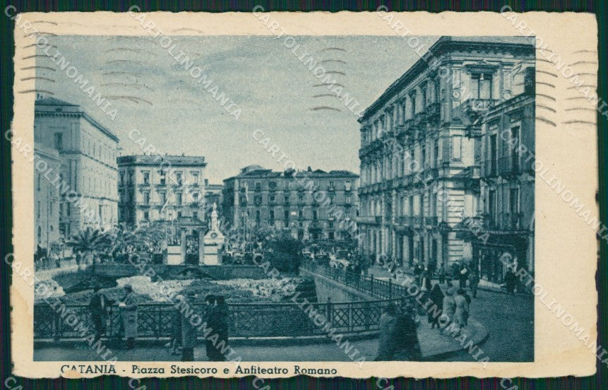 Catania Città ANGOLINO SCOLLATO cartolina KVM0408 – fronte
