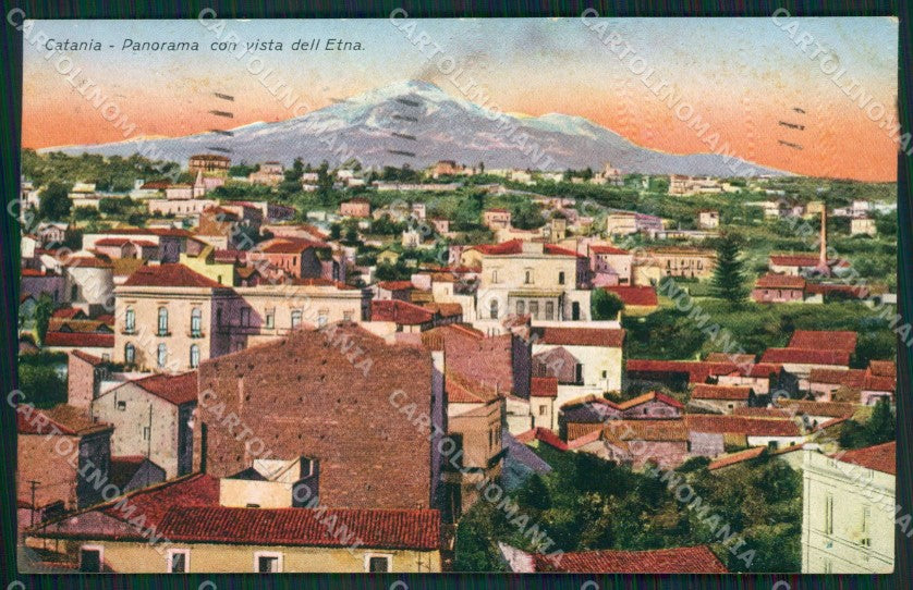 Catania Città cartolina KVM0410 – fronte