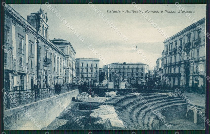 Catania Città Anfiteatro Romano cartolina KVM0426 – fronte
