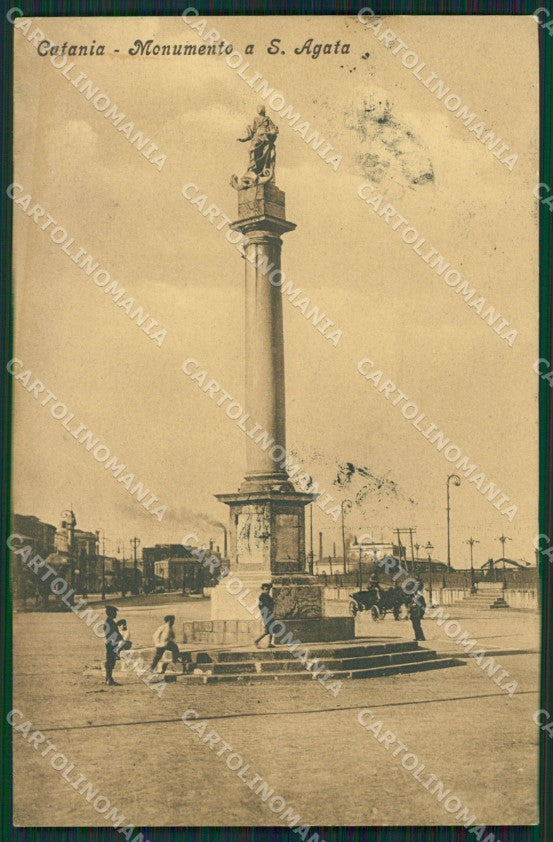 Catania Città cartolina KVM0437 – fronte