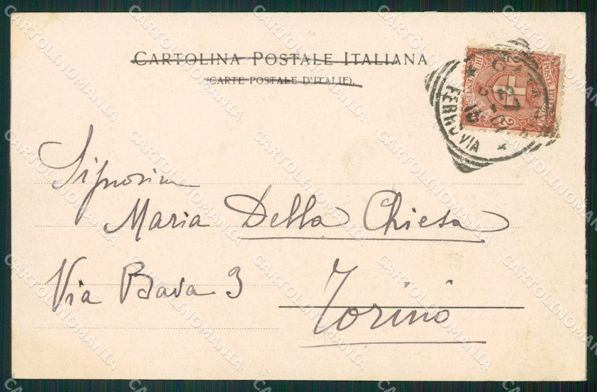 Catania Città MACCHIA cartolina KVM0442 – retro