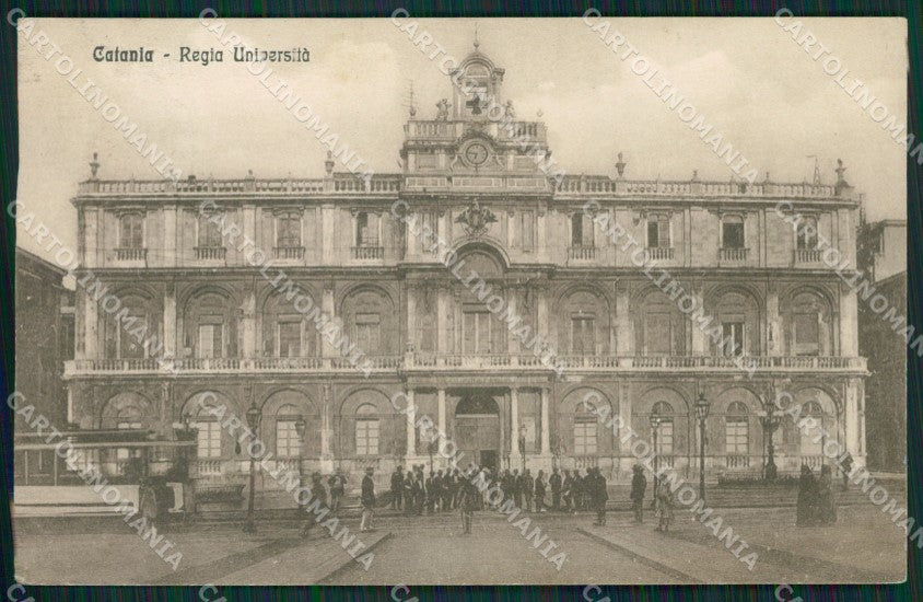 Catania Città Università cartolina KVM0448 – fronte