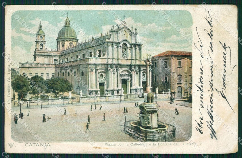 Catania Città MACCHIA ABRASA cartolina KVM0453 – fronte