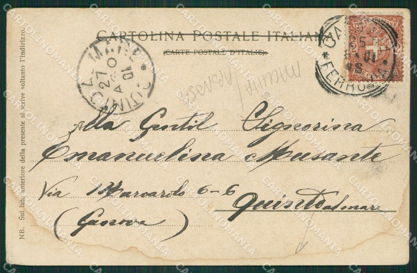 Catania Città MACCHIA ABRASA cartolina KVM0453 – retro